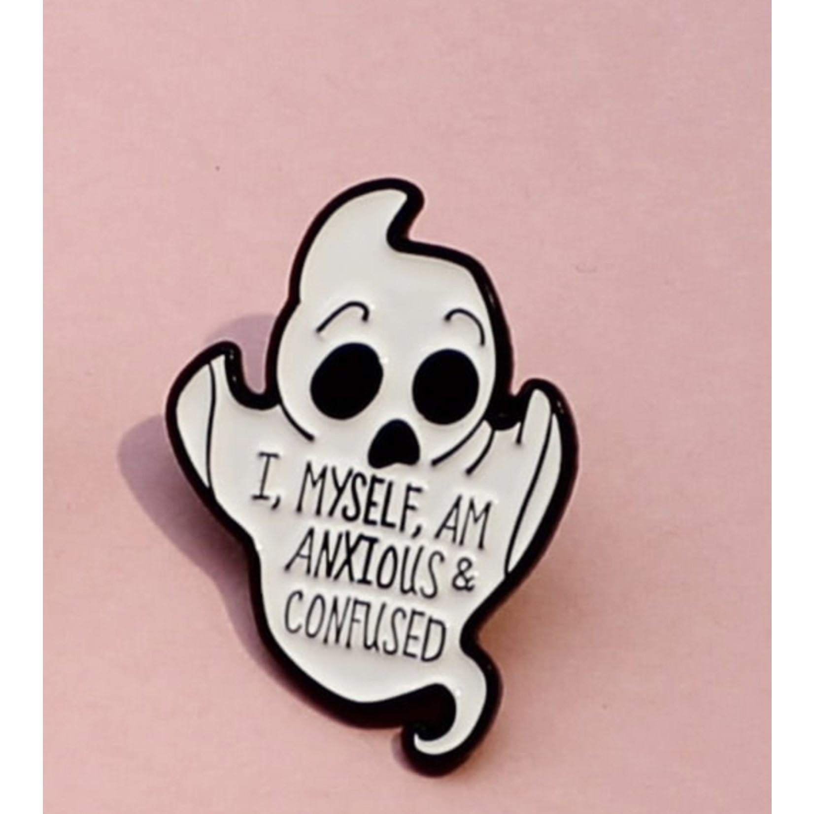 Pin - I Myself Am Anxious & Confused (Ghost)