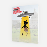 Card - I Hope You Get Everything You Want For Your Birthday This Year (Spaceship pulling in Trump, Musk, and Taylor-Greene)
