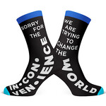 Socks (Womens) - We Are Trying To Change The World. Sorry For The Inconvenience