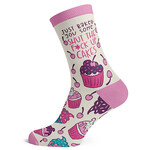 Socks (Womens) - Just Baked You Some Shut The Fuck Up Cakes