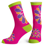 Socks (Women) - Vibrant Flower