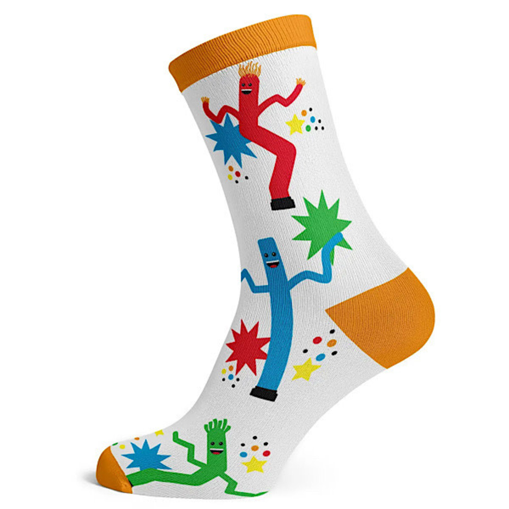 Socks (Womens) - Wacky Inflatable Dancing Tube Guy
