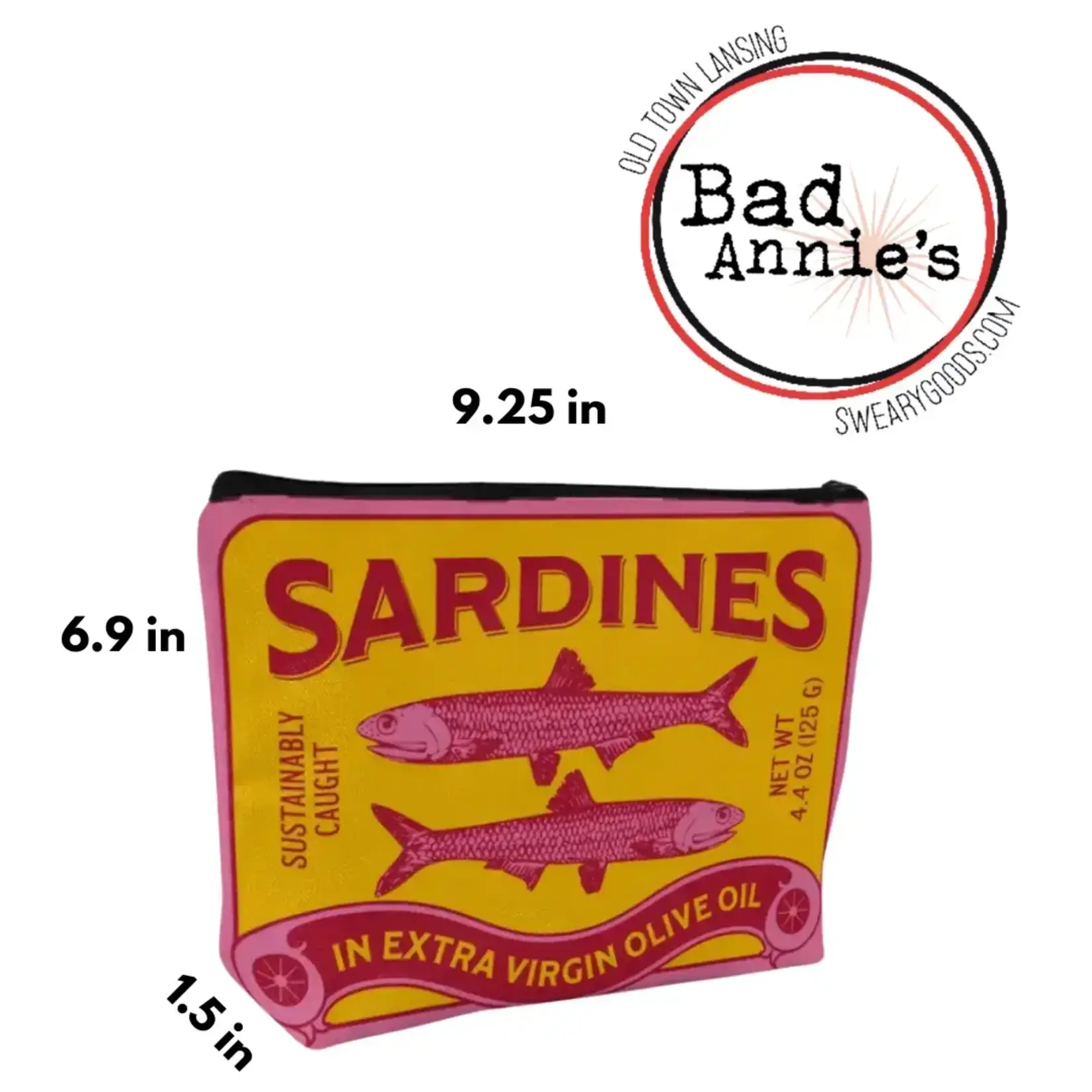 Zip Pouch - Sardines