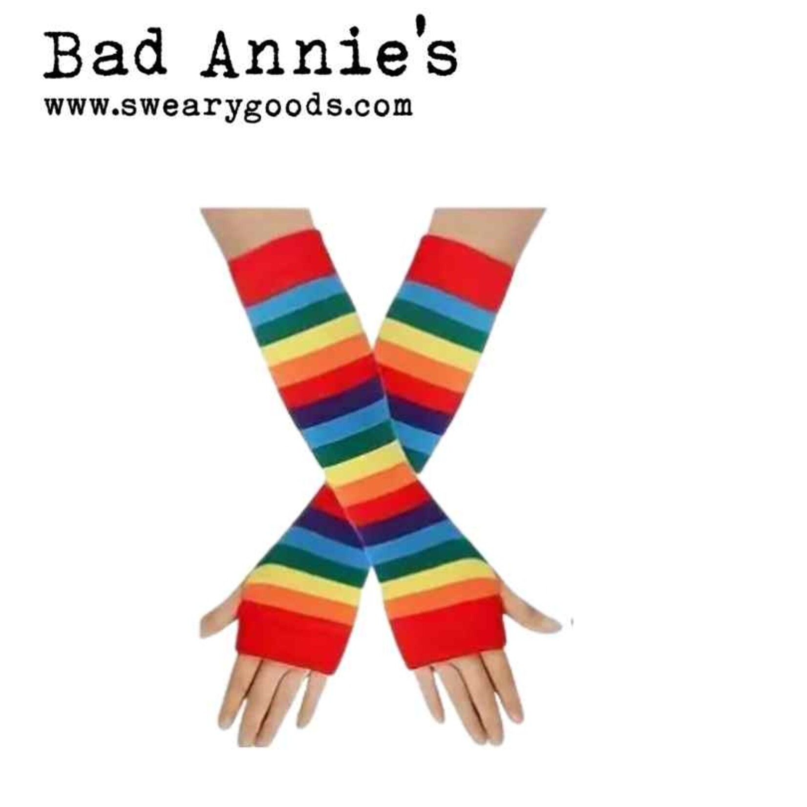 Arm Socks - Red Rainbow