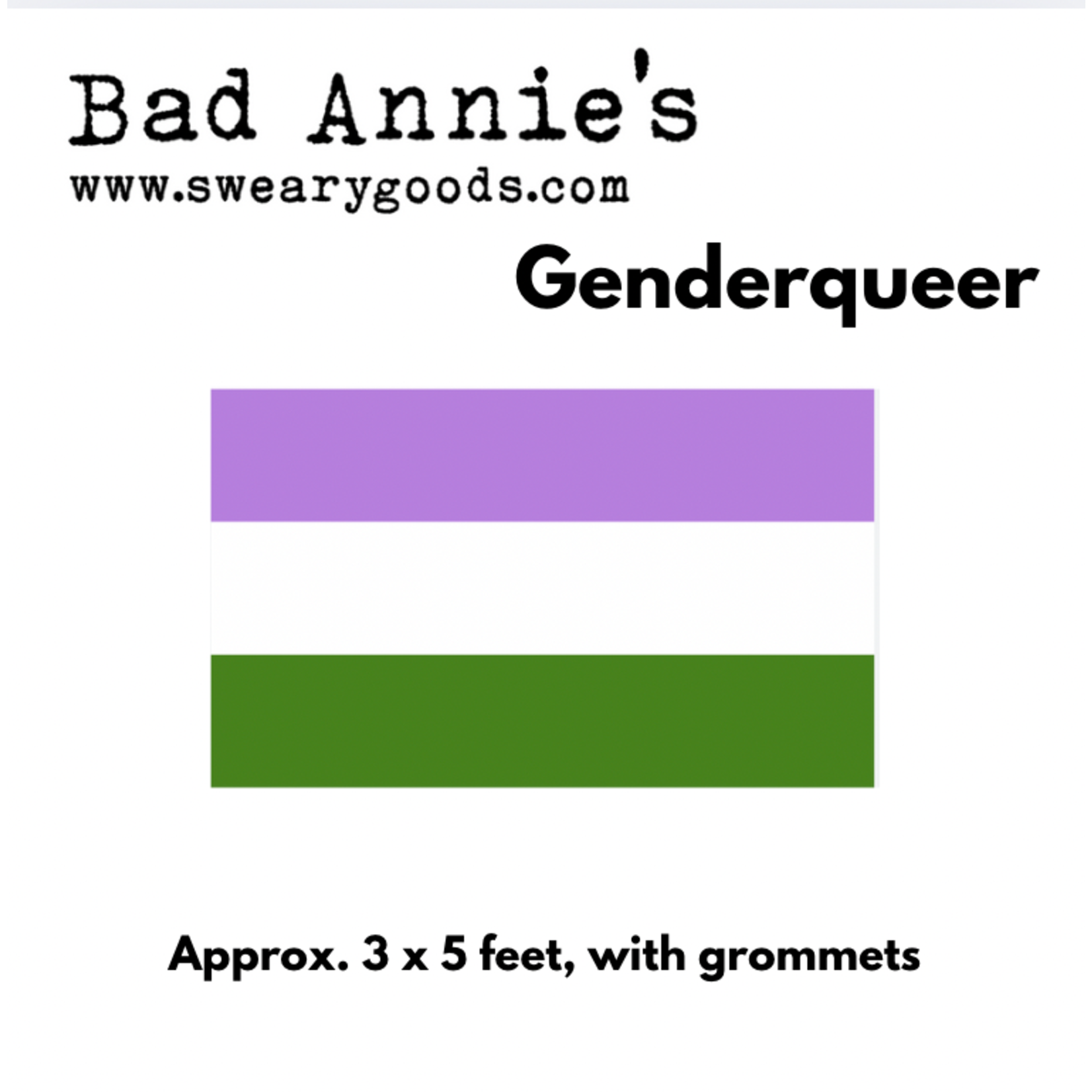 Flag - Genderqueer