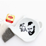 Tea Bag Holder - Mr. Tea (With Mr. T's Face)