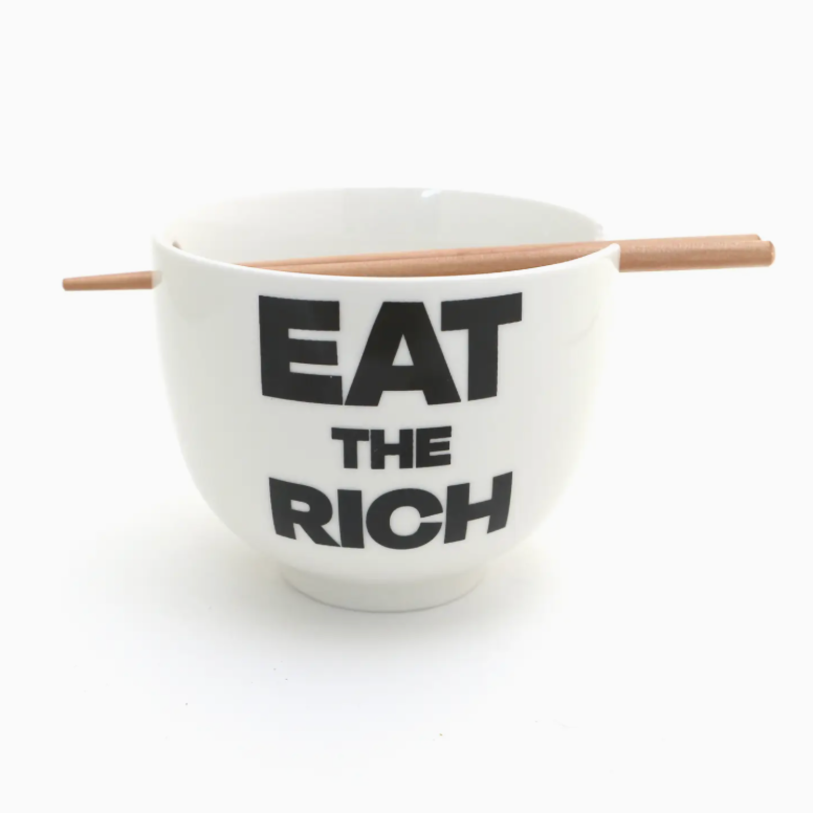 Noodle Bowl & Chopsticks - Eat The Rich