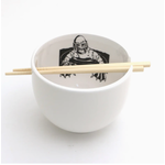 Noodle Bowl & Chopsticks - Creature From The Black Lagoon