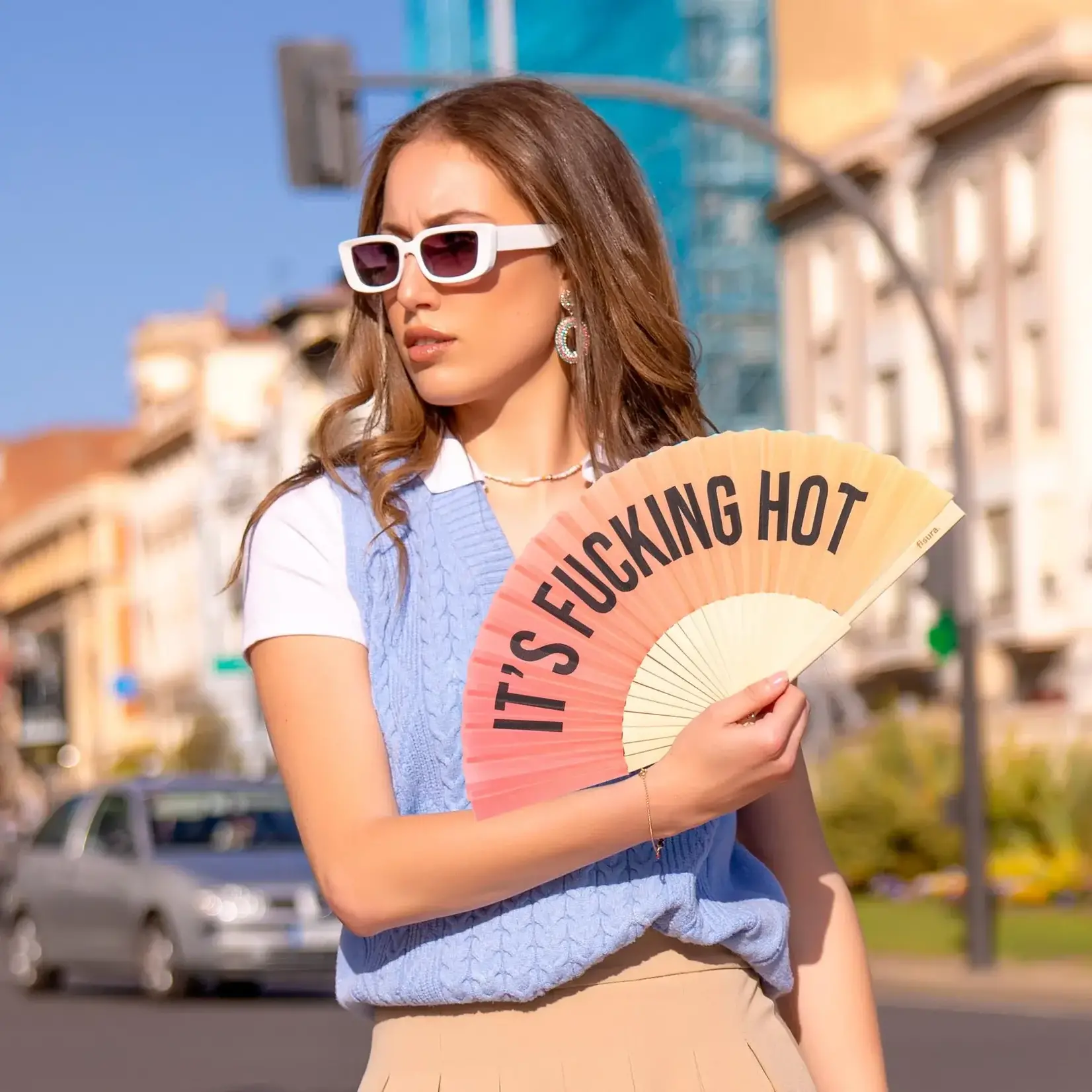 Hand Fan - It’s Fucking Hot