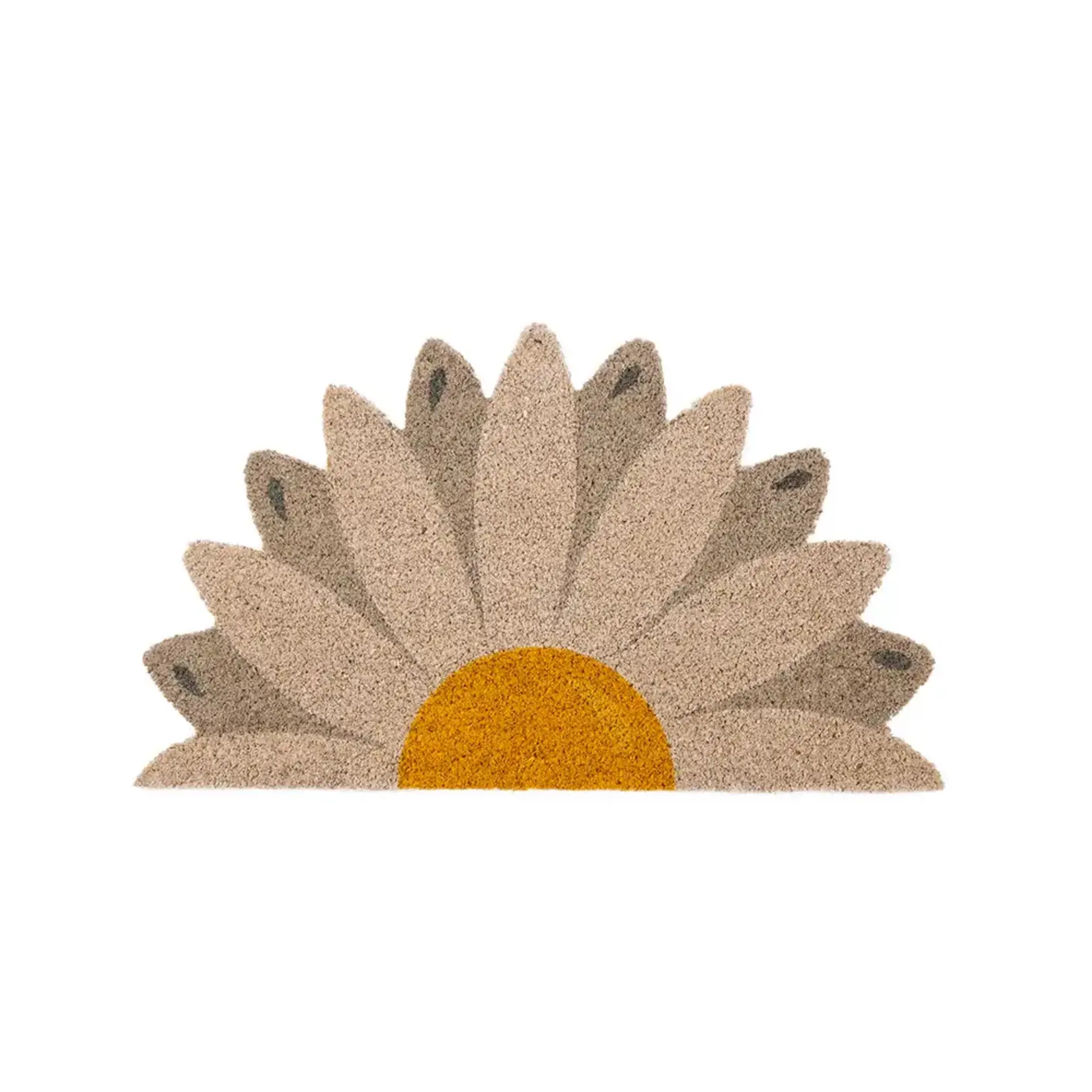 Doormat - Half Flower
