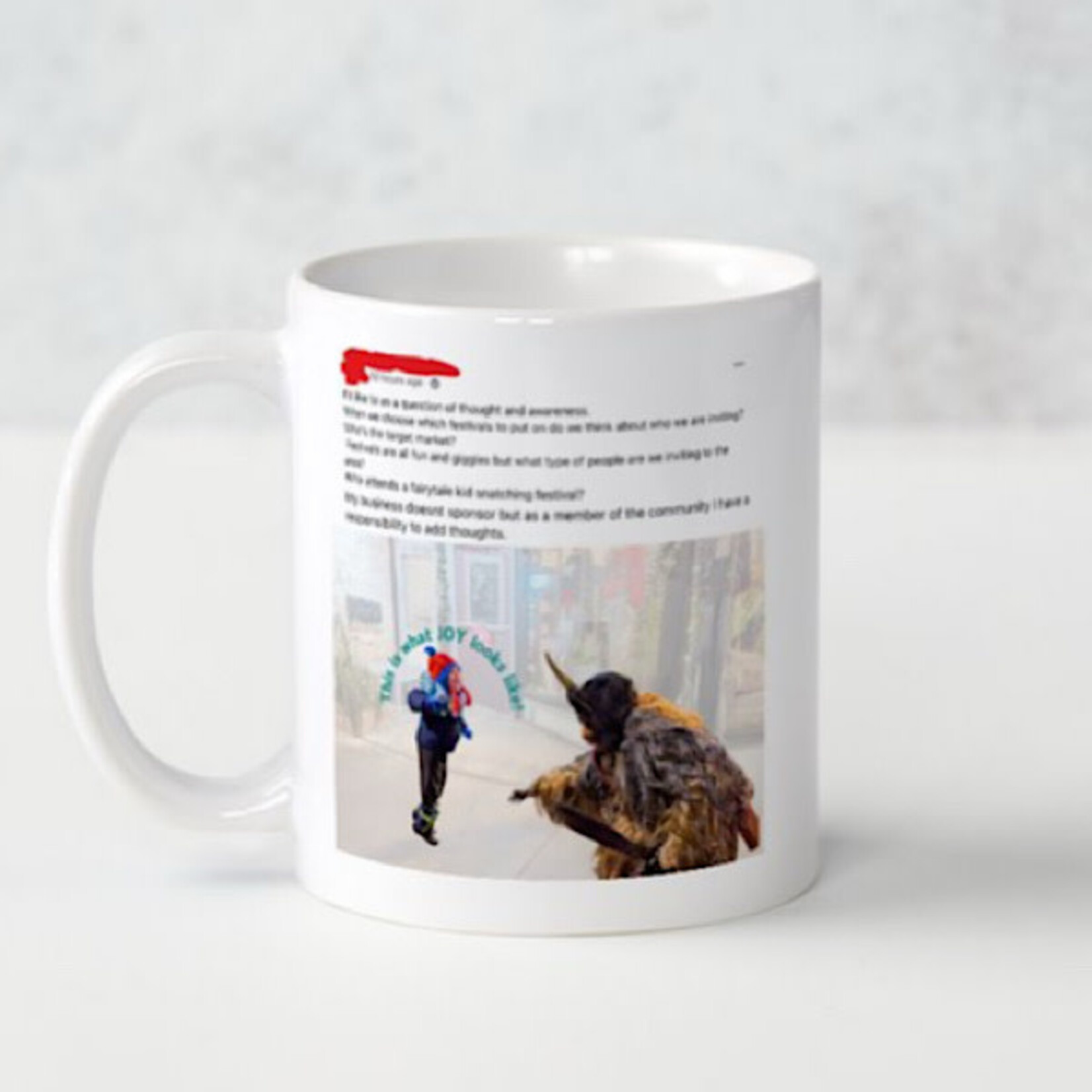 Bad Annie’s Mug - Old Town Krampusnacht Home Of The Most Joyful And Kind “Kid Snatching” Attendees On Earth! *Also Continuing To Upset Ignorant And Bigoted People Since 2023