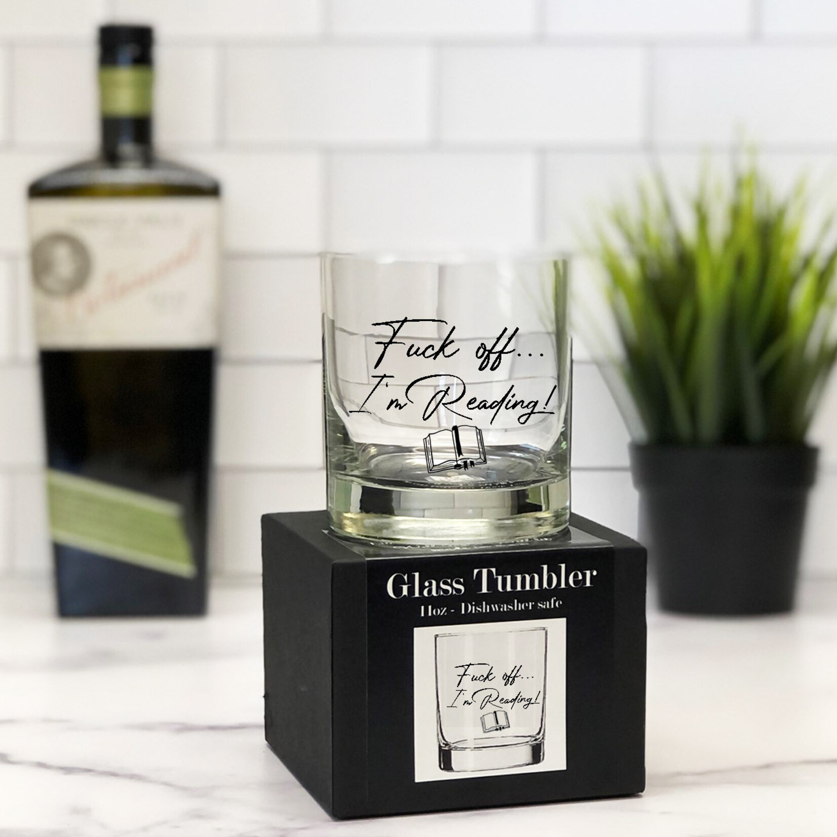 Rocks Glass - Fuck Off, I’m Reading