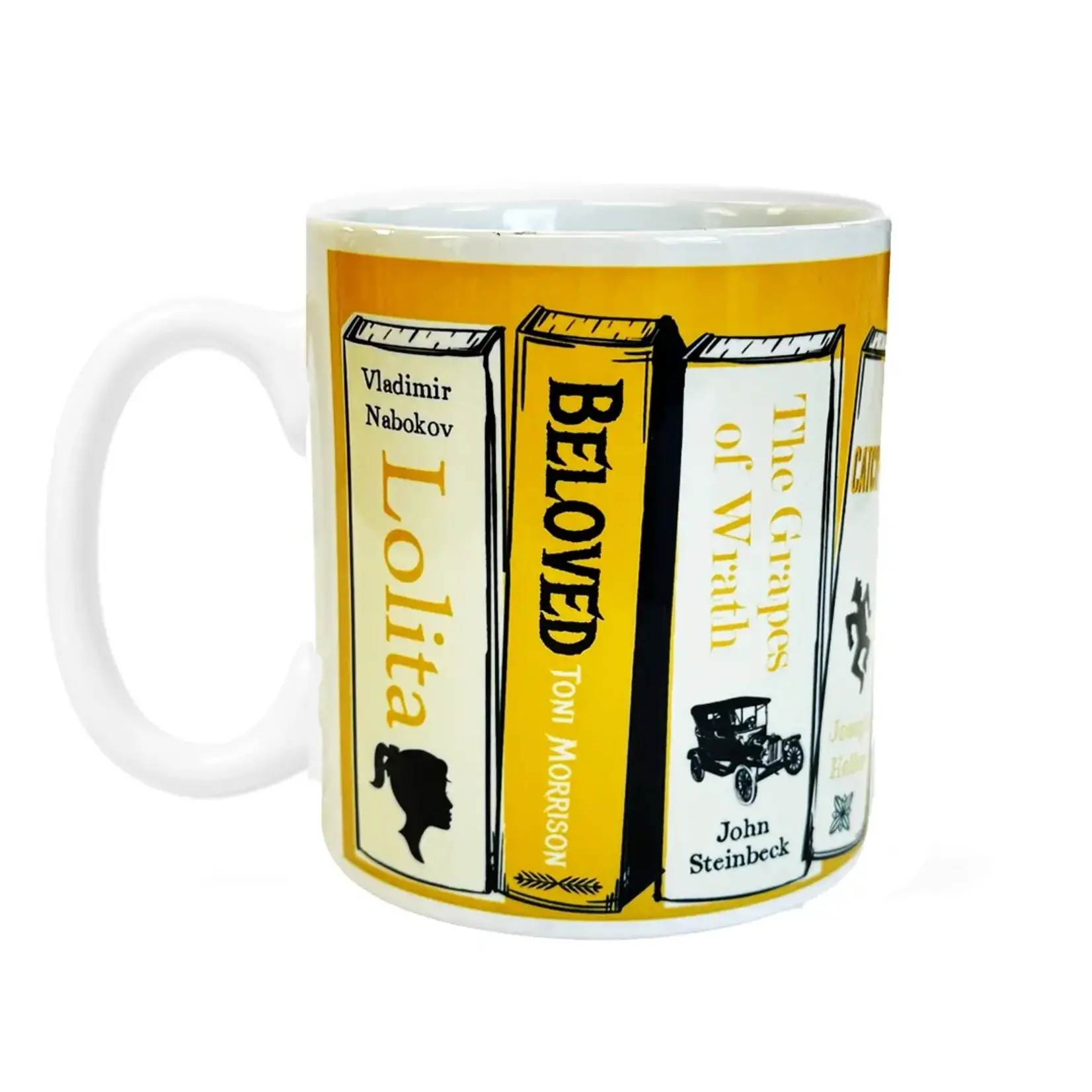 Mug - Banned Book Spines