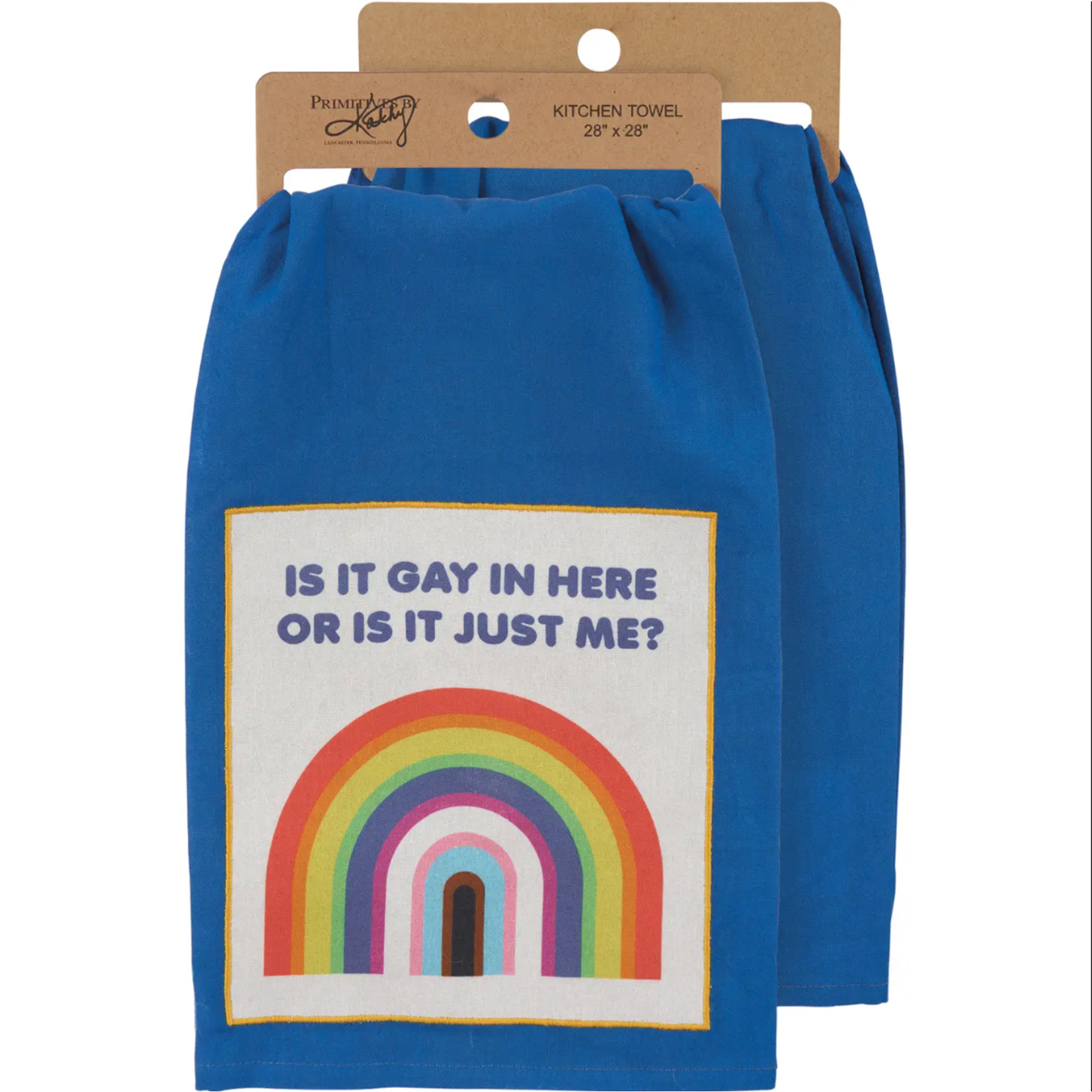 Dish Towel (Premium) - Is It Gay In Here, Or Is It Just Me?