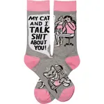 Socks (Unisex) - My Cat And I Talk Shit About You