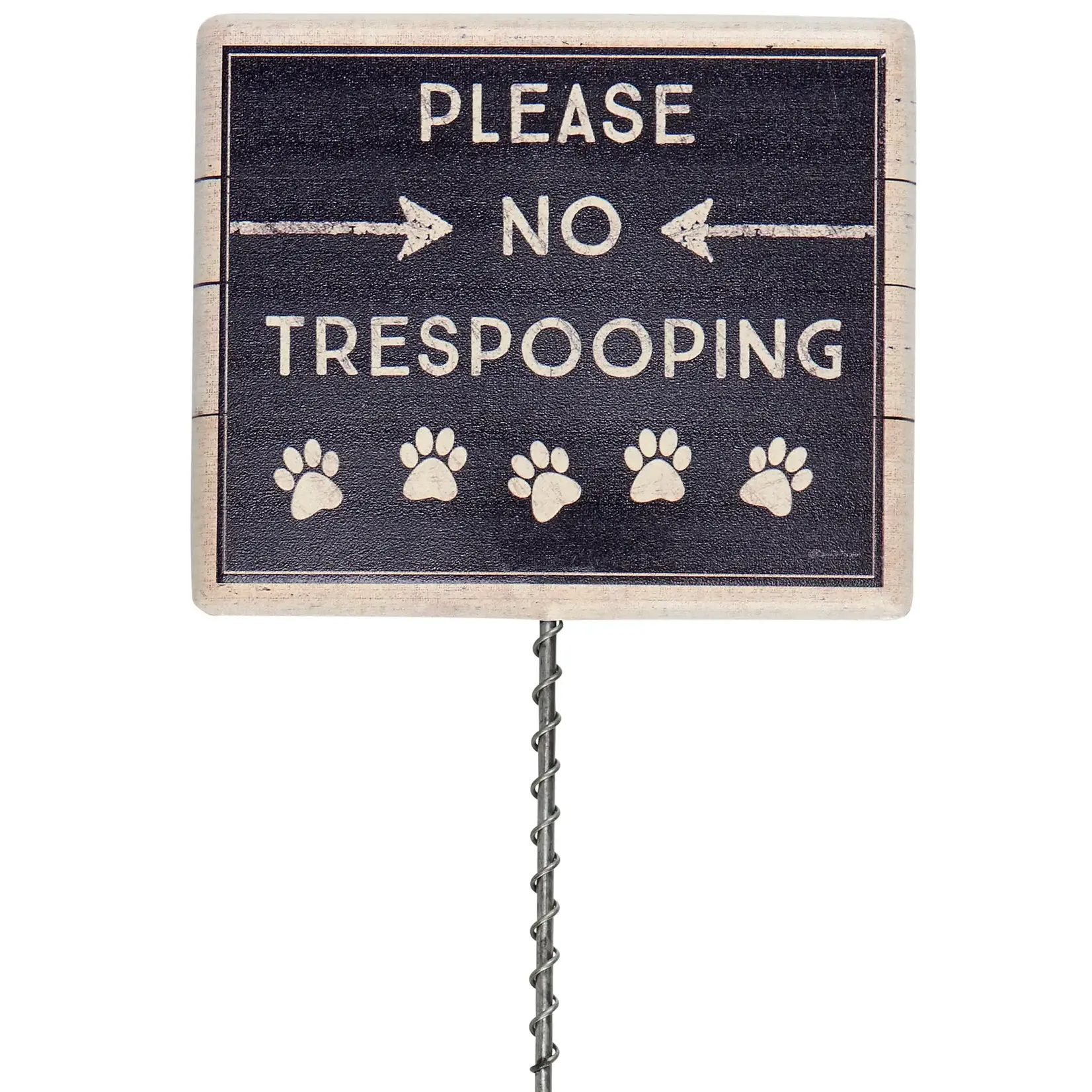 Sign - Please No Trespooping