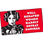 Sticker - Well Behaved Women Rarely Defeat Empires (Star Wars)