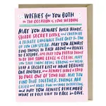 Card - Wishes For You Both On Your Wedding...