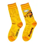 Socks (Unisex) - This Is Fine - Yellow