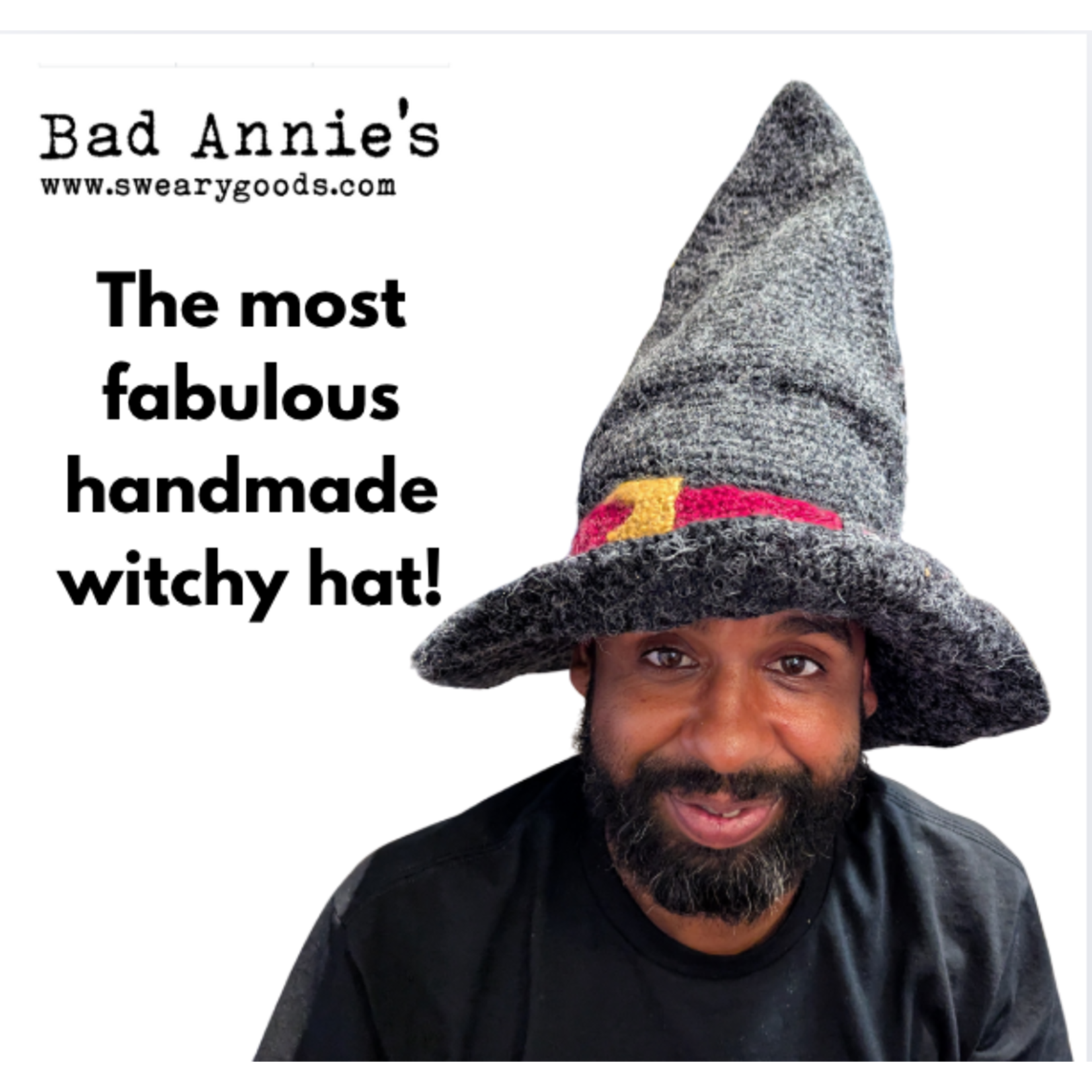 Hat (Hand Made) - Witch hat