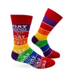 Socks (Mens) - Gay Agenda Mon Be Gay Tue Tacos Wed Be Gay Thu Be Gay Fri Super Gay Sat Super Gay Sun Brunch Gay
