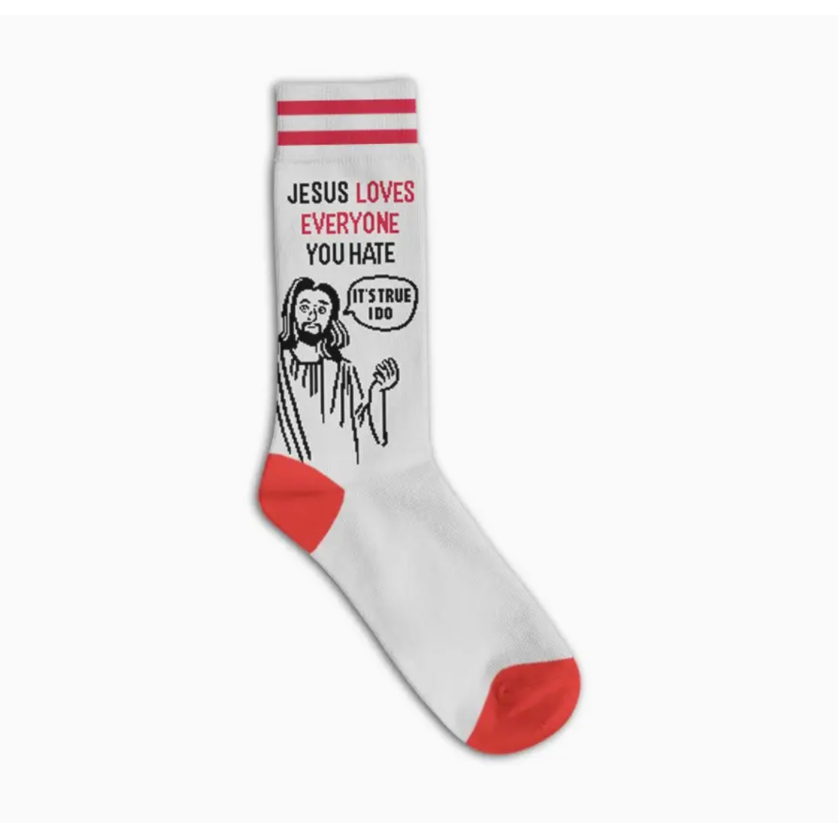 Socks (Unisex) - Jesus Loves Everyone You Hate