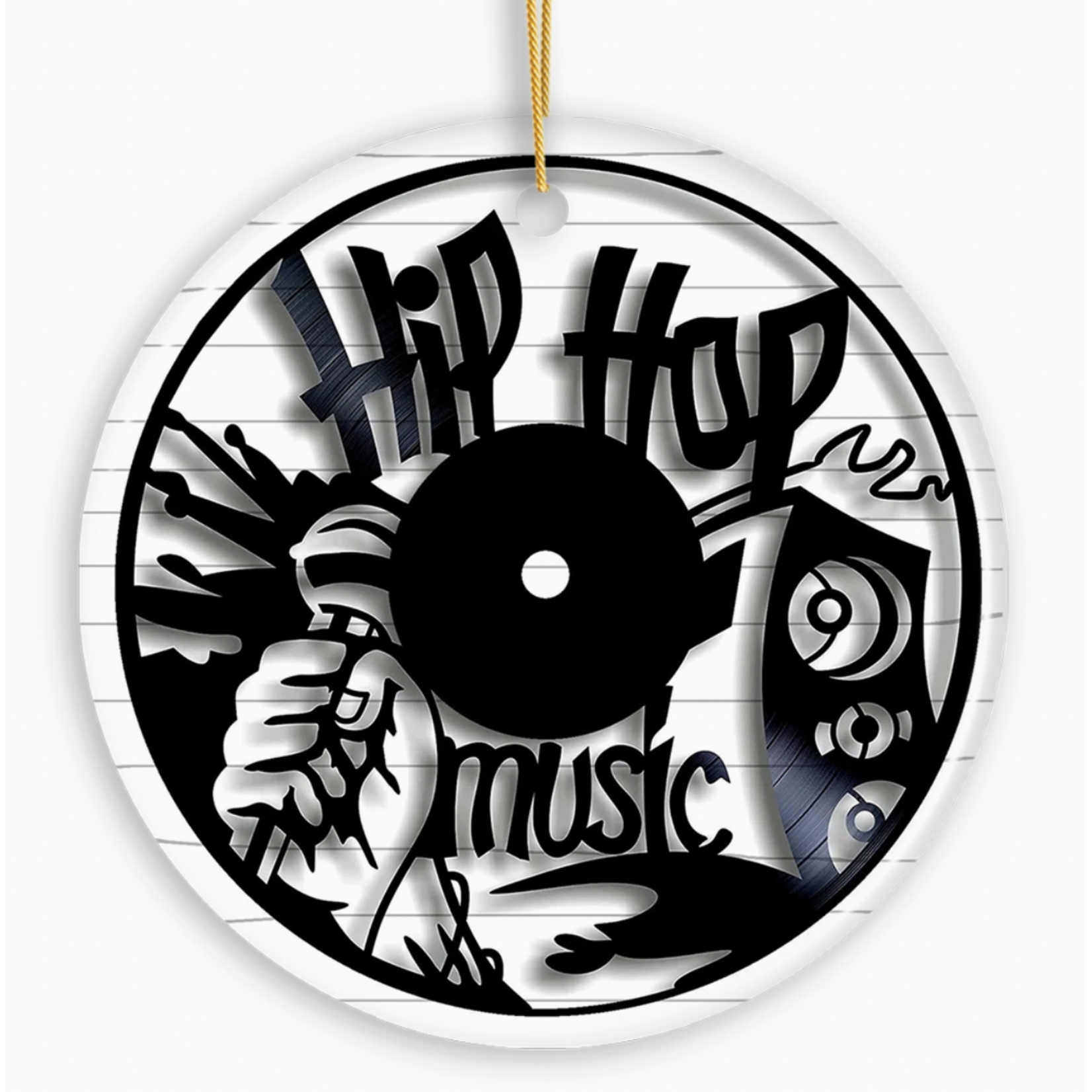 Ornament - Hip Hop Music - Ceramic