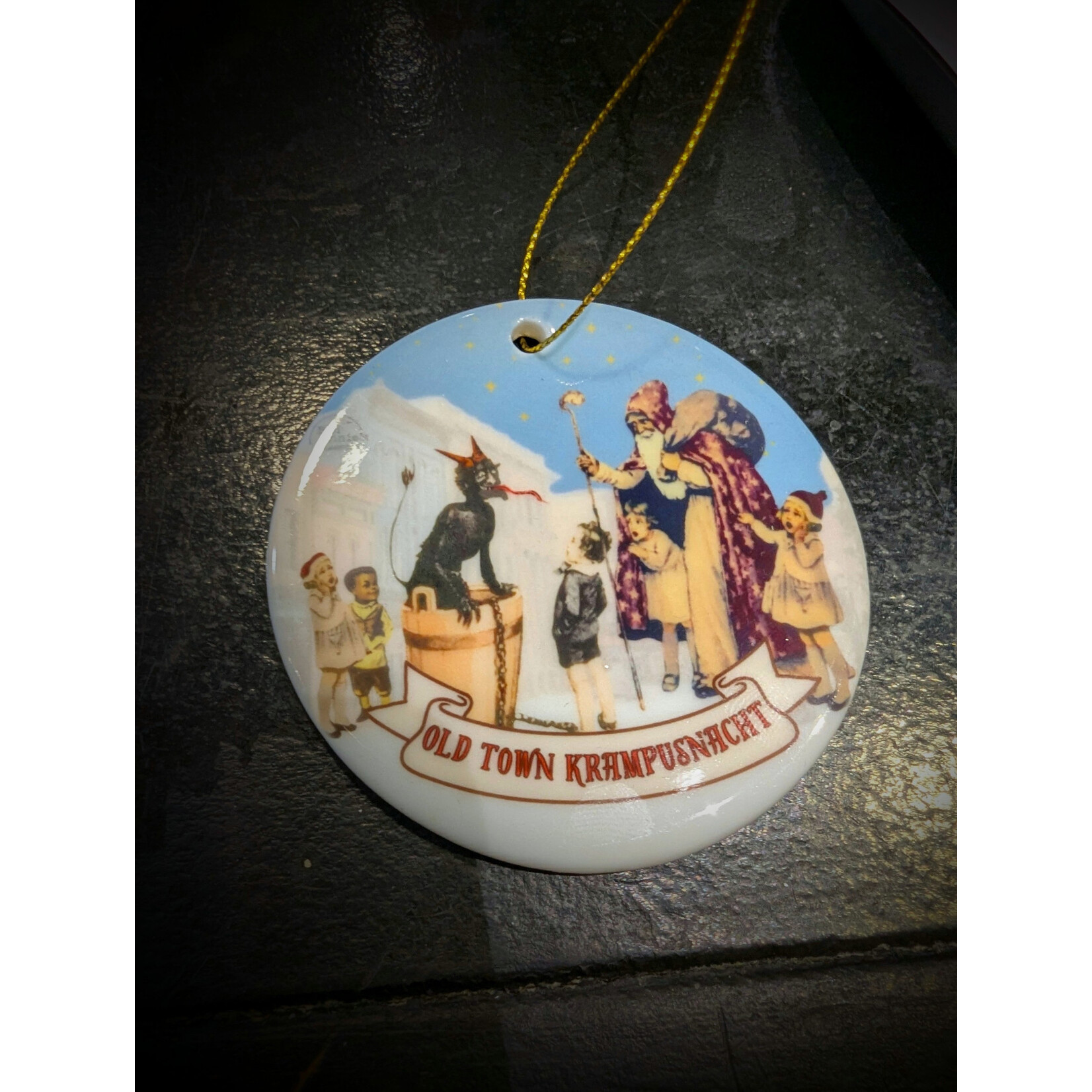 Ornament - Old Town Krampusnacht - Ceramic