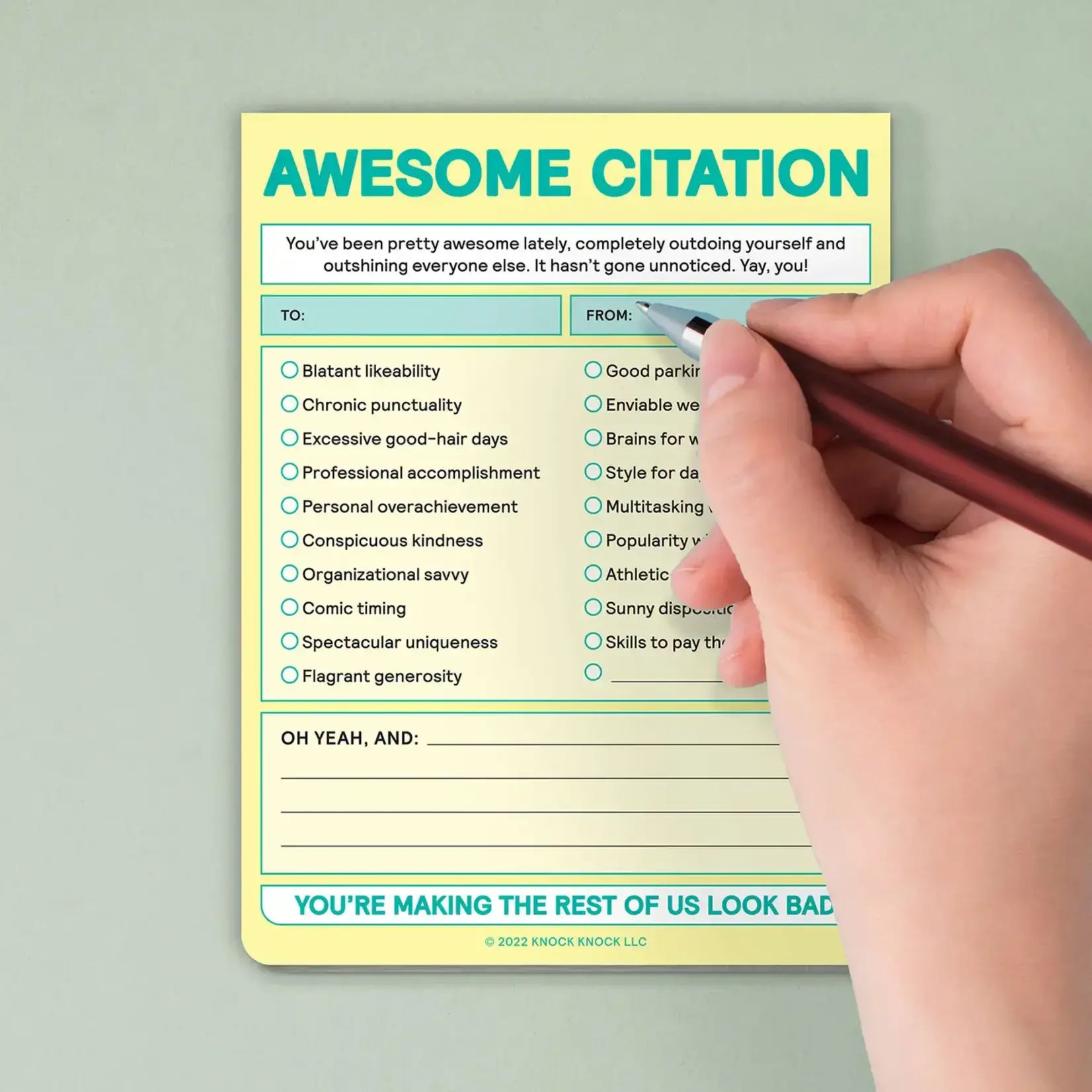 Notepad - Awesome Citation