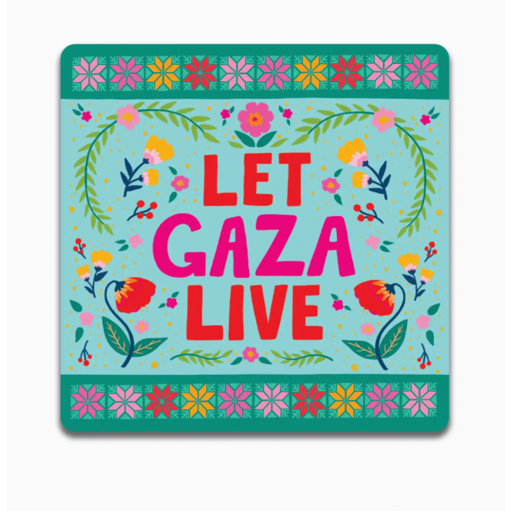 Sticker - Let Gaza Live