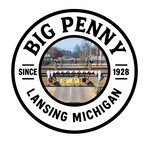 Sticker - Round Big Penny - For Charity