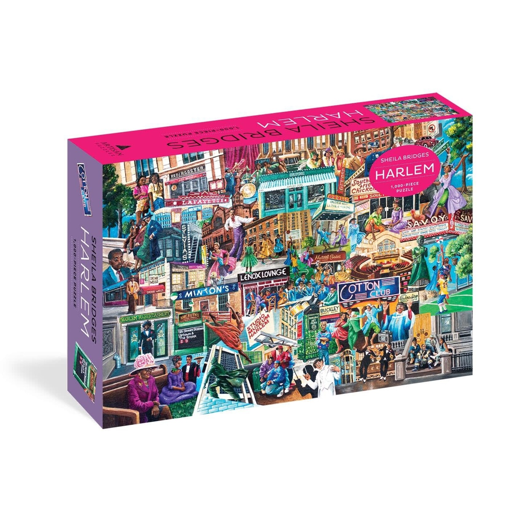 Puzzle - Sheila Bridges: Harlem 1,000-Piece