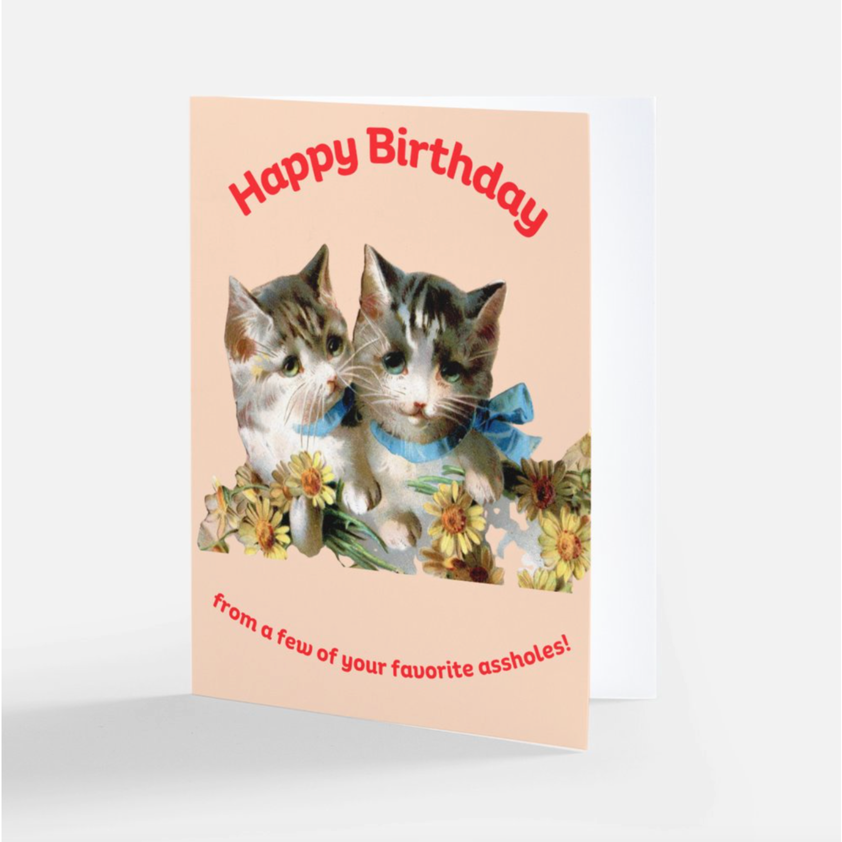 Card - #BD-25-10 - Happy Birthday From A Few Of Your Favorite Assholes