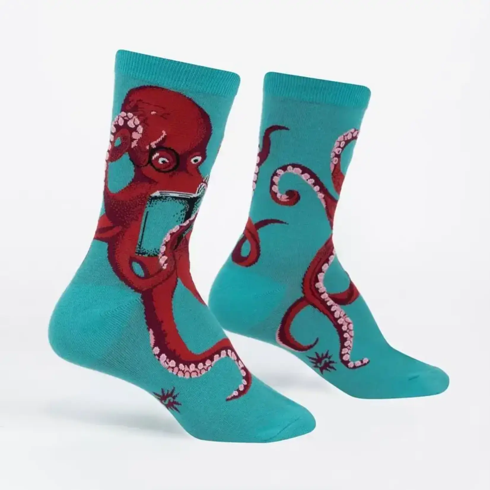 Socks (Womens) - Octive Reader (Octopus)