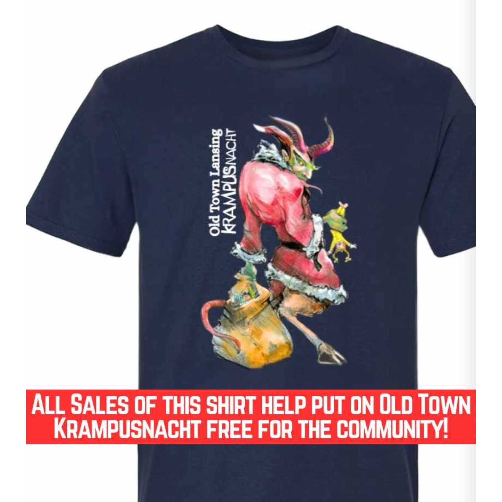 Bad Annie’s T-Shirt - Krampusnacht Old Town Lansing - Charity