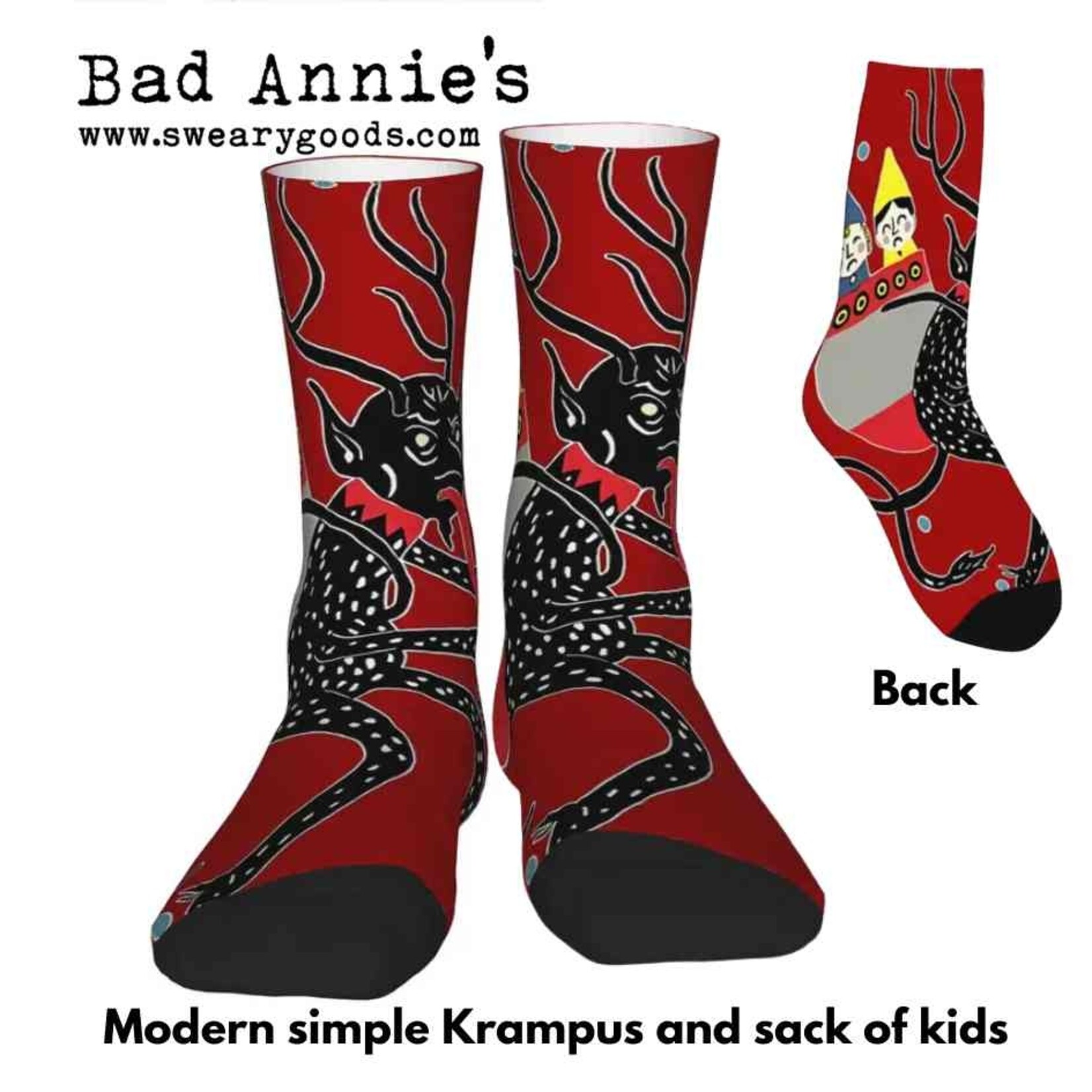Socks (Mens) - Modern Style Krampus