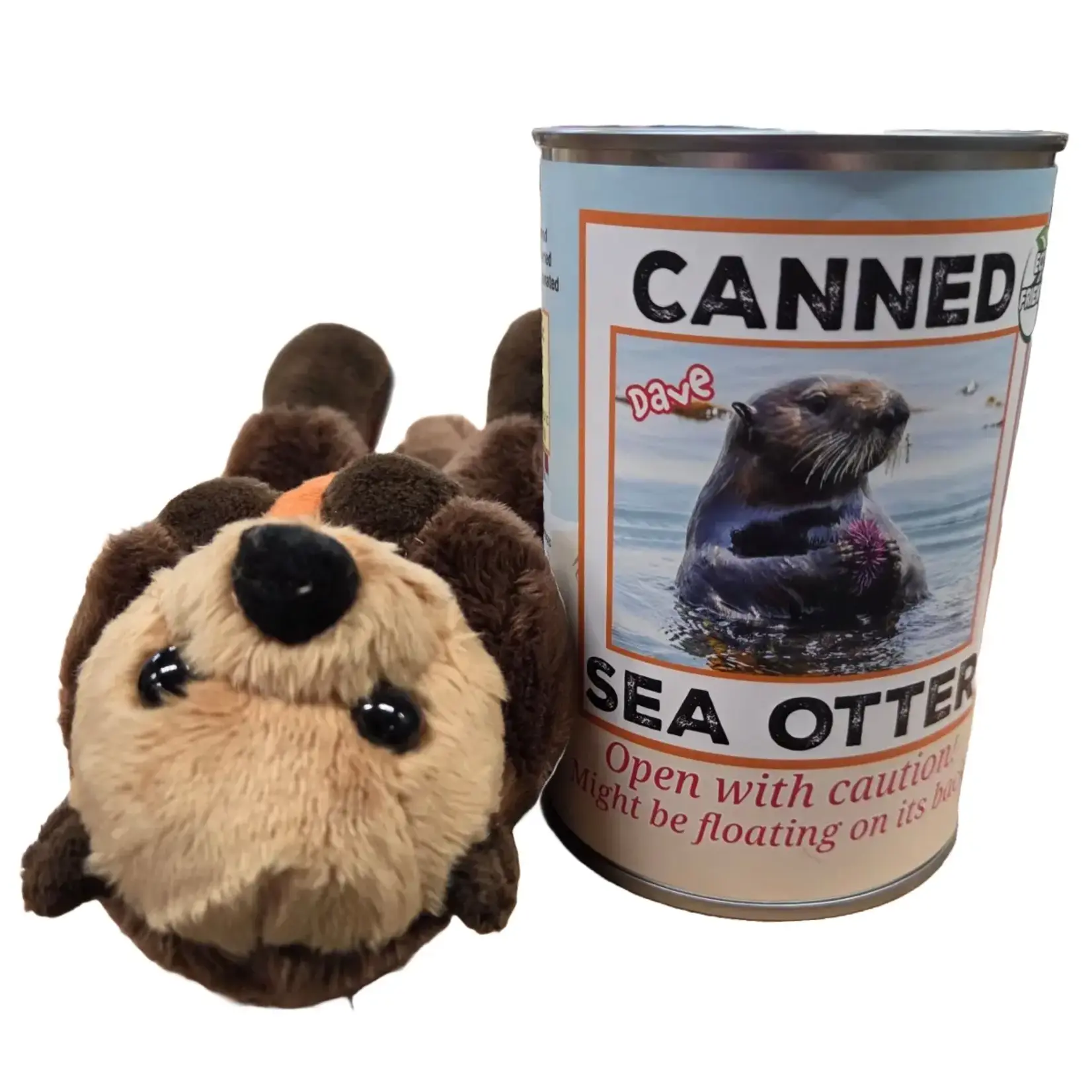 Toy - Canned Sea Otter Otis Stuffed Animal