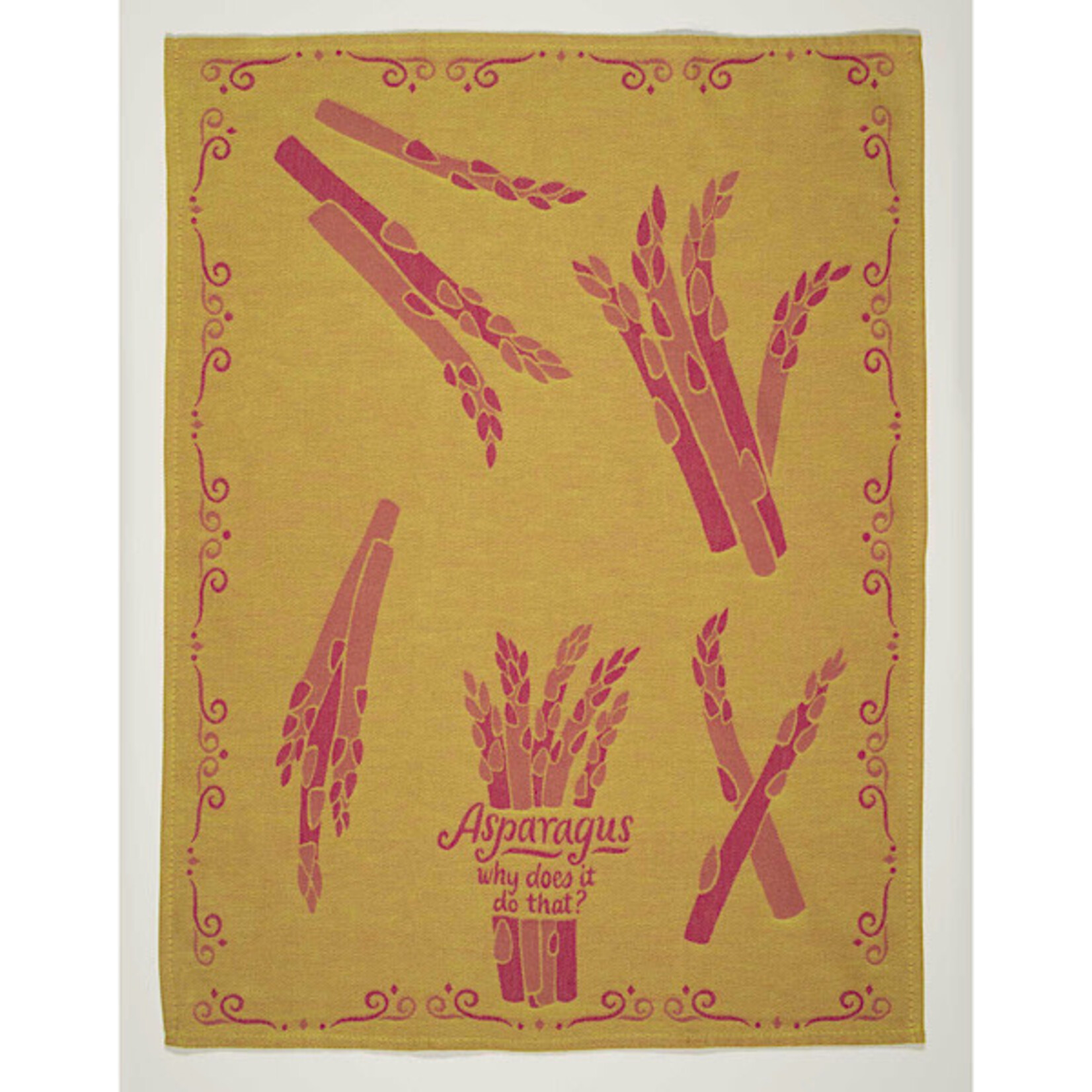 Dish Towel - Asparagus Why Does It Do That?