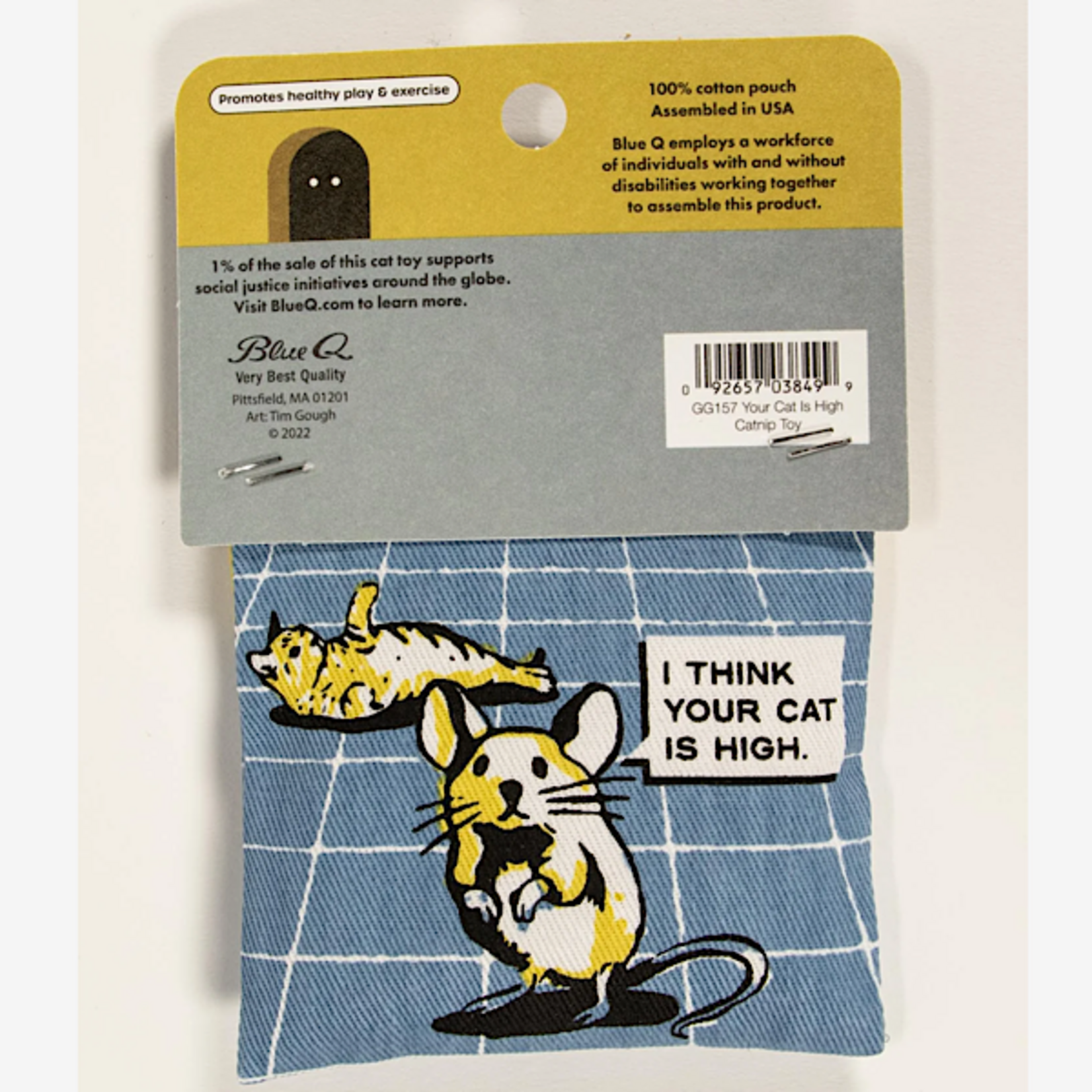 Catnip Toy - I Think My Your Is High… I Think I’m A Seal. I’m A Seal Now