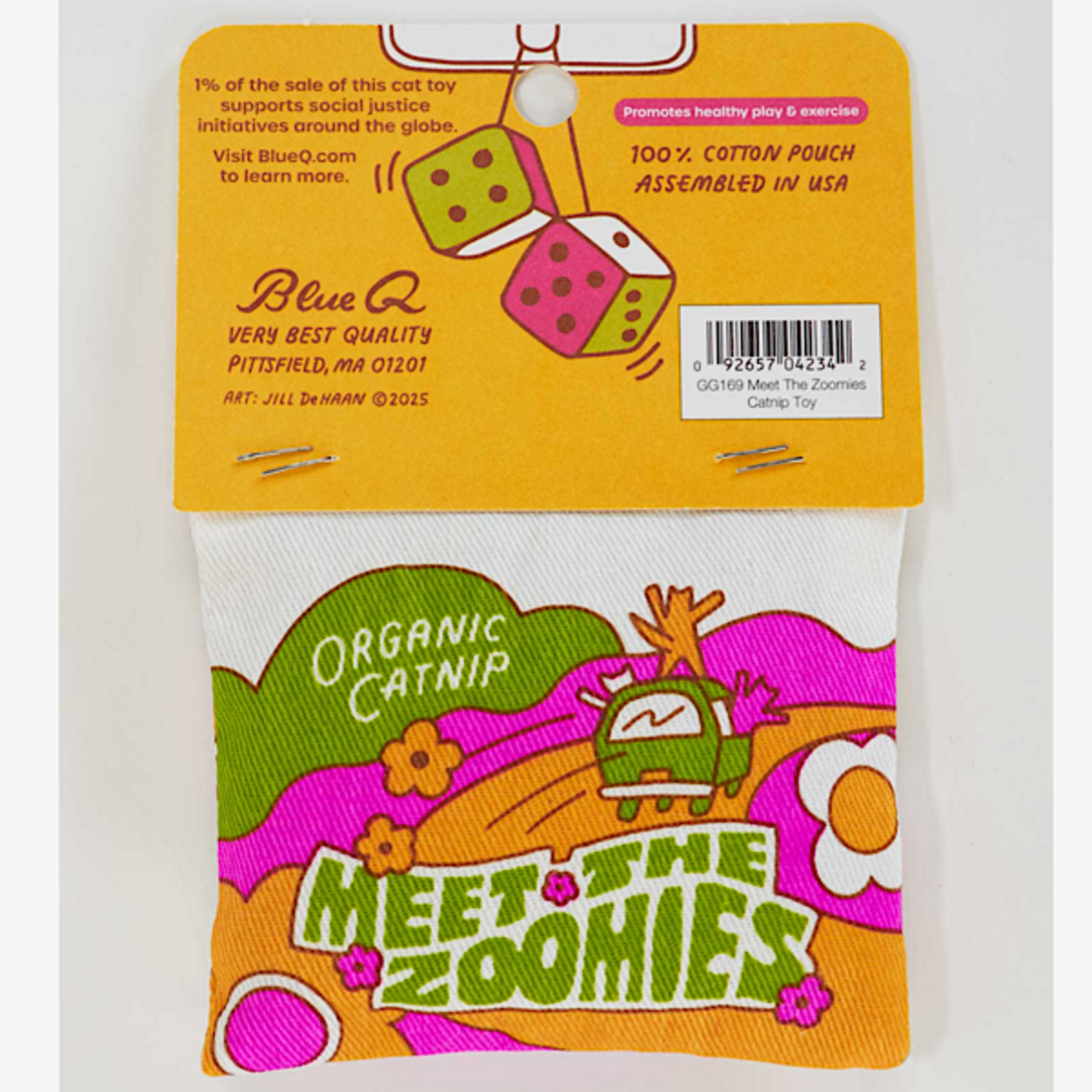 Catnip Toy - Meet The Zoomies All Gas No Brakes