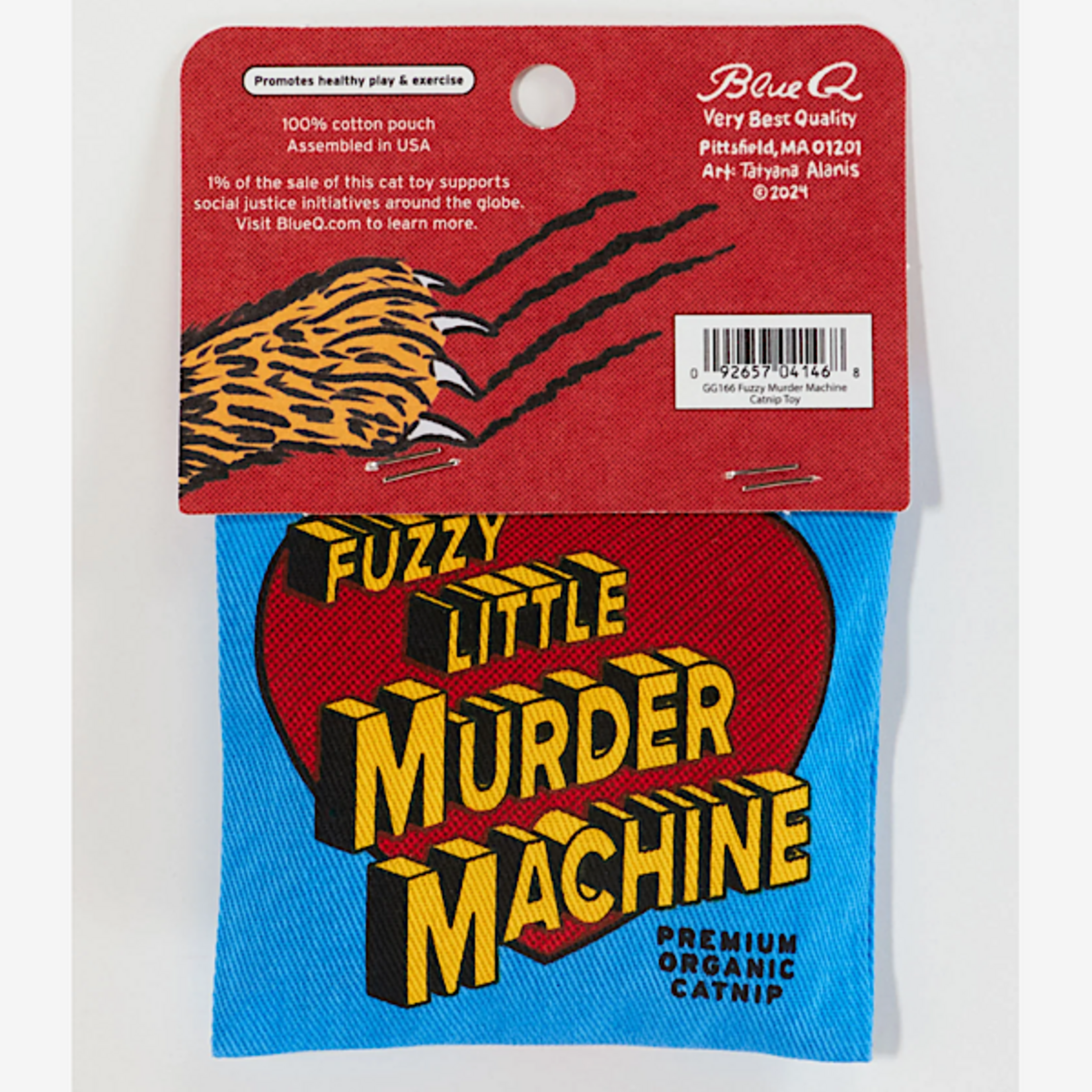 Catnip Toy - Furry Little Murder Machine