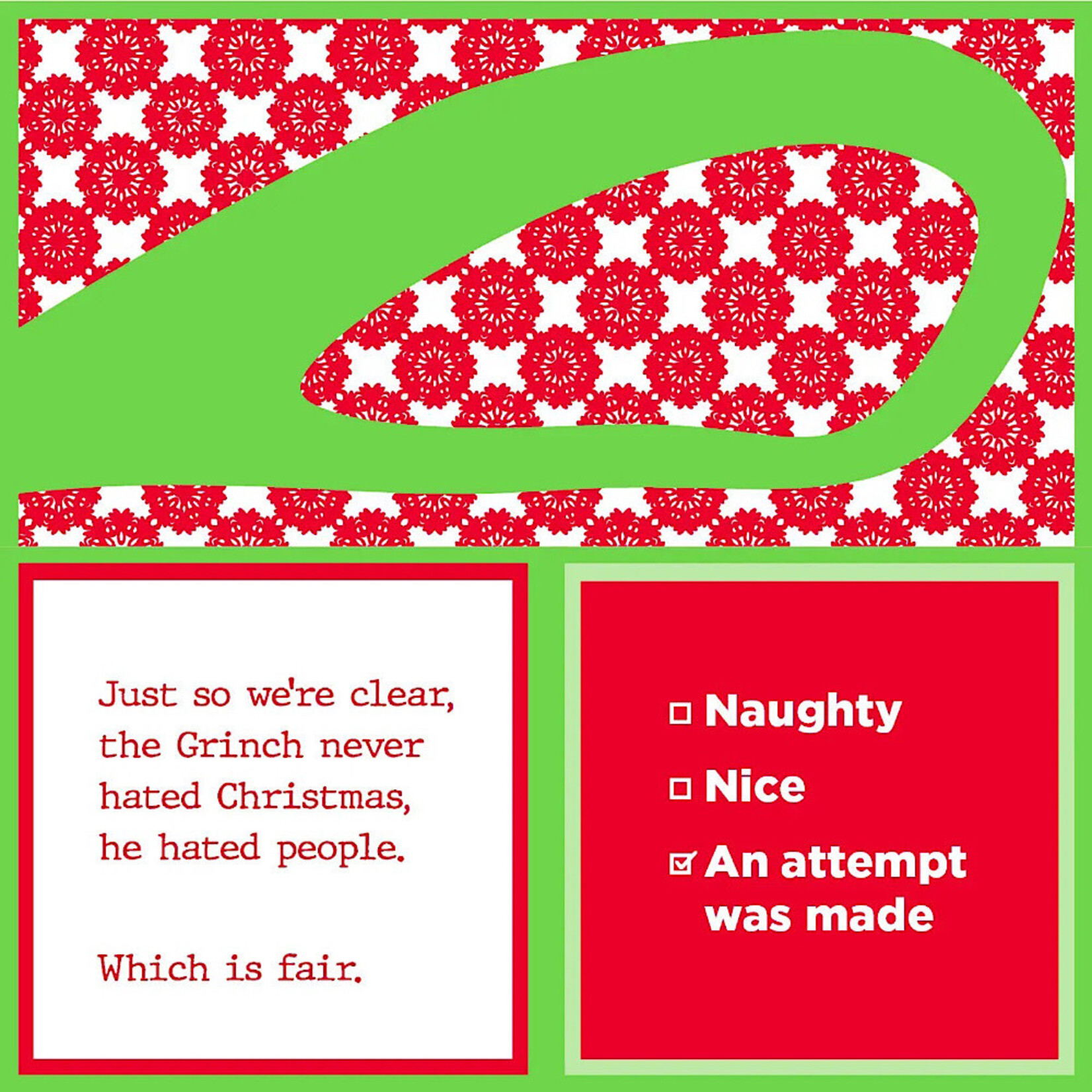 Napkins - Xmas Attempt / Grinch