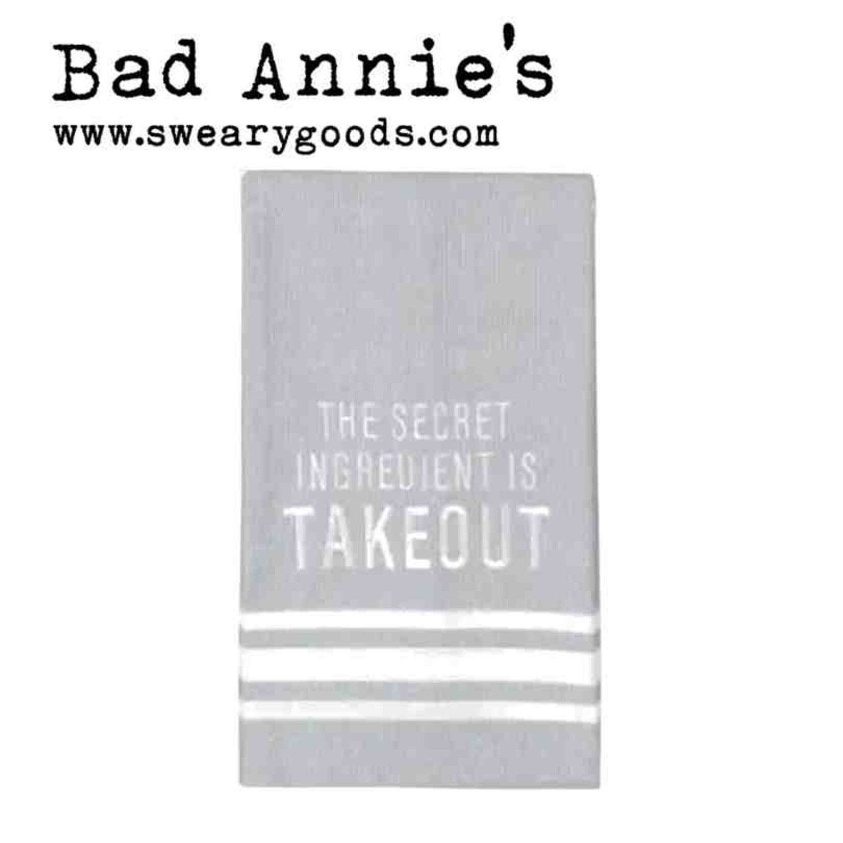 Dish Towel - The Secret Ingredient Is Takeout