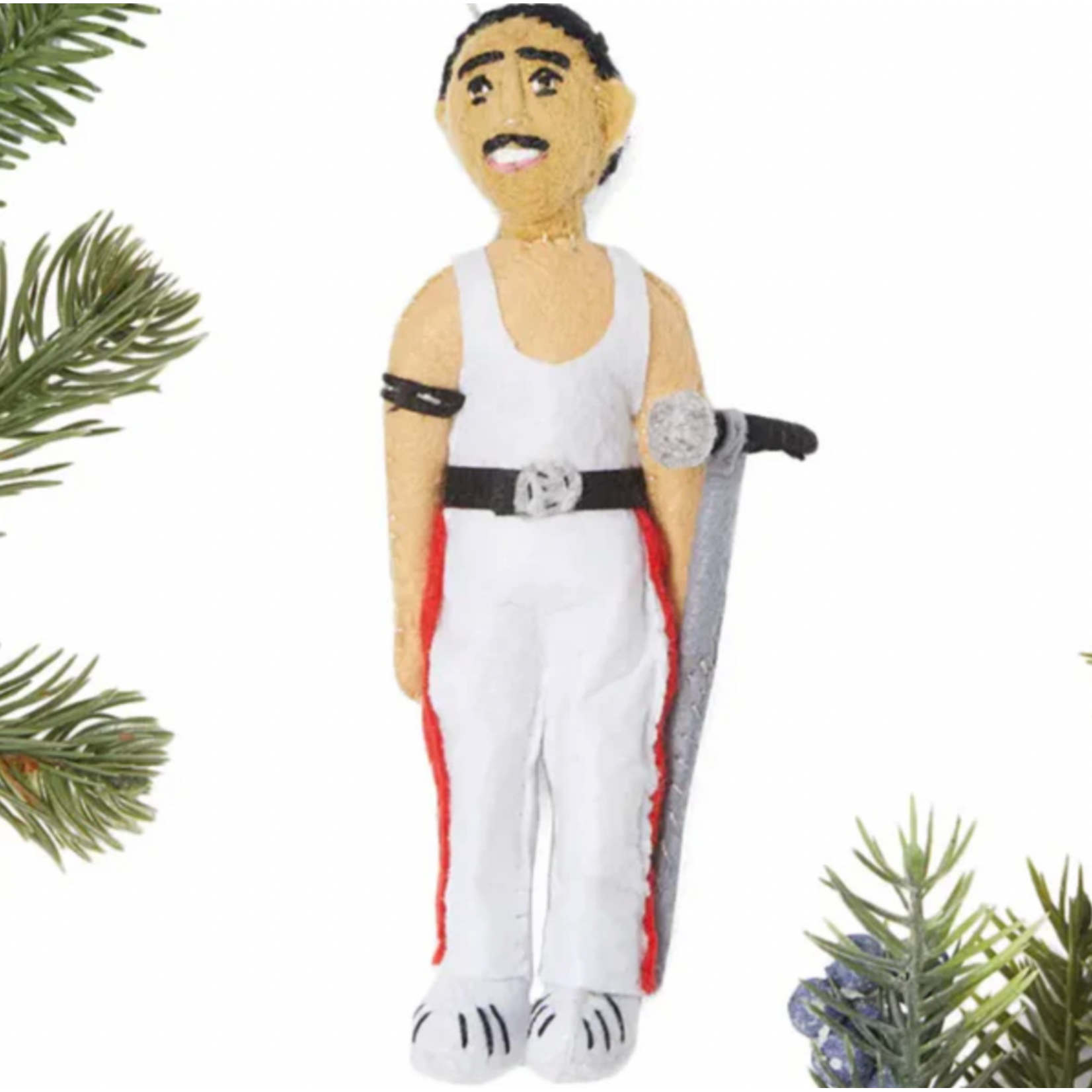 Ornament - (Felted) Freddie Mercury
