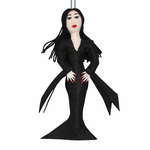Ornament - (Felted) Morticia Addams