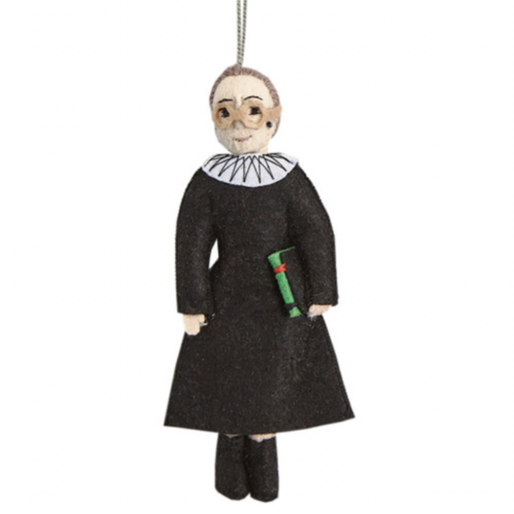 Ornament - (Felted) Ruth Bader Ginsburg