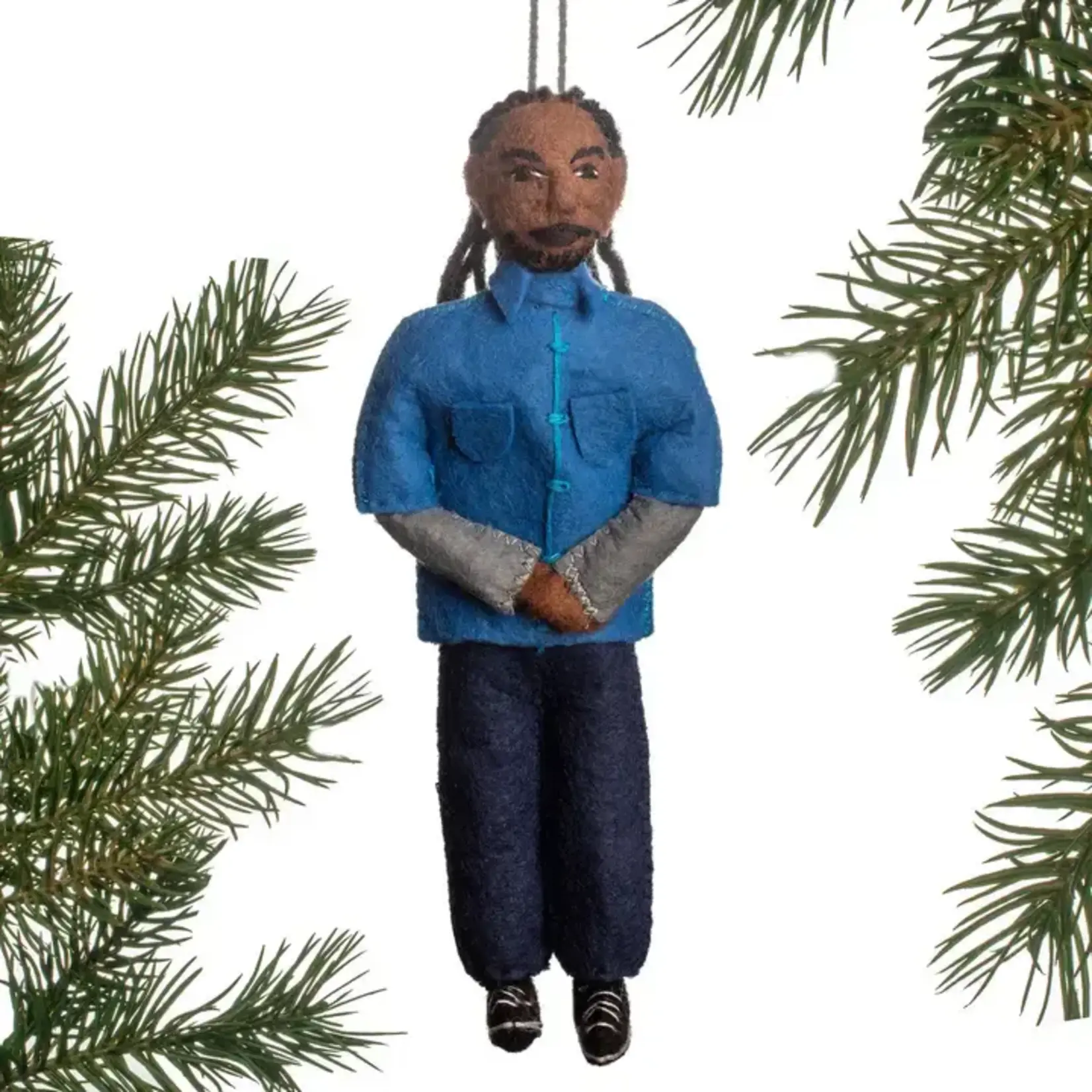 Ornament - (Felted) Snoop Dogg