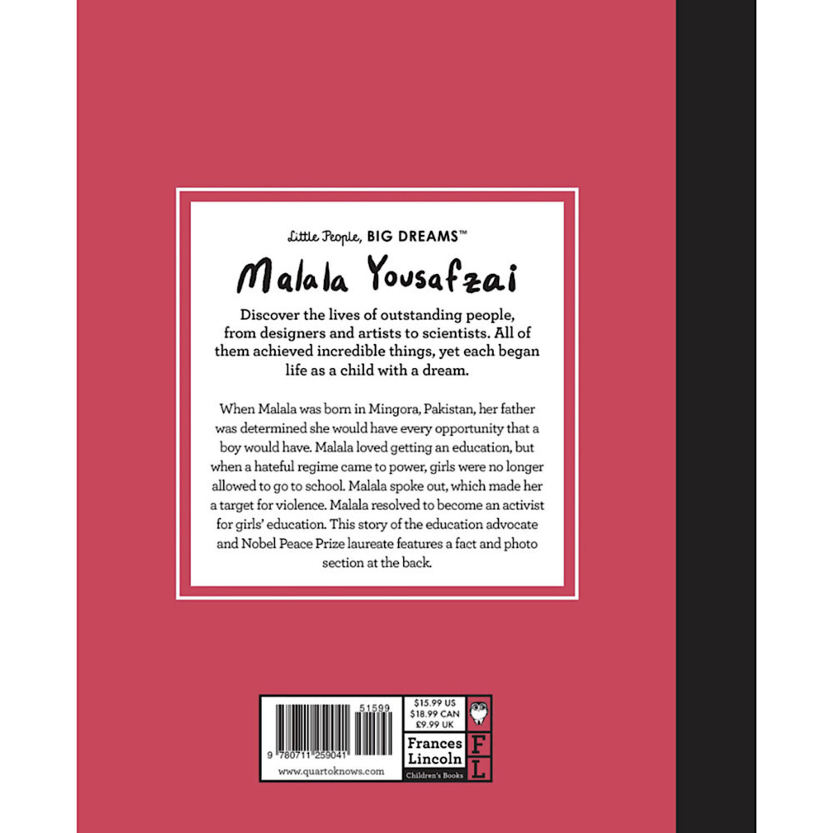 Book - Malala Yousafzai (Volume 57) (Little People, BIG DREAMS, 57)