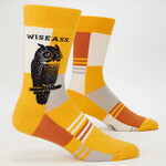 Socks (Mens) (Crew) - Wiseass (Owl)