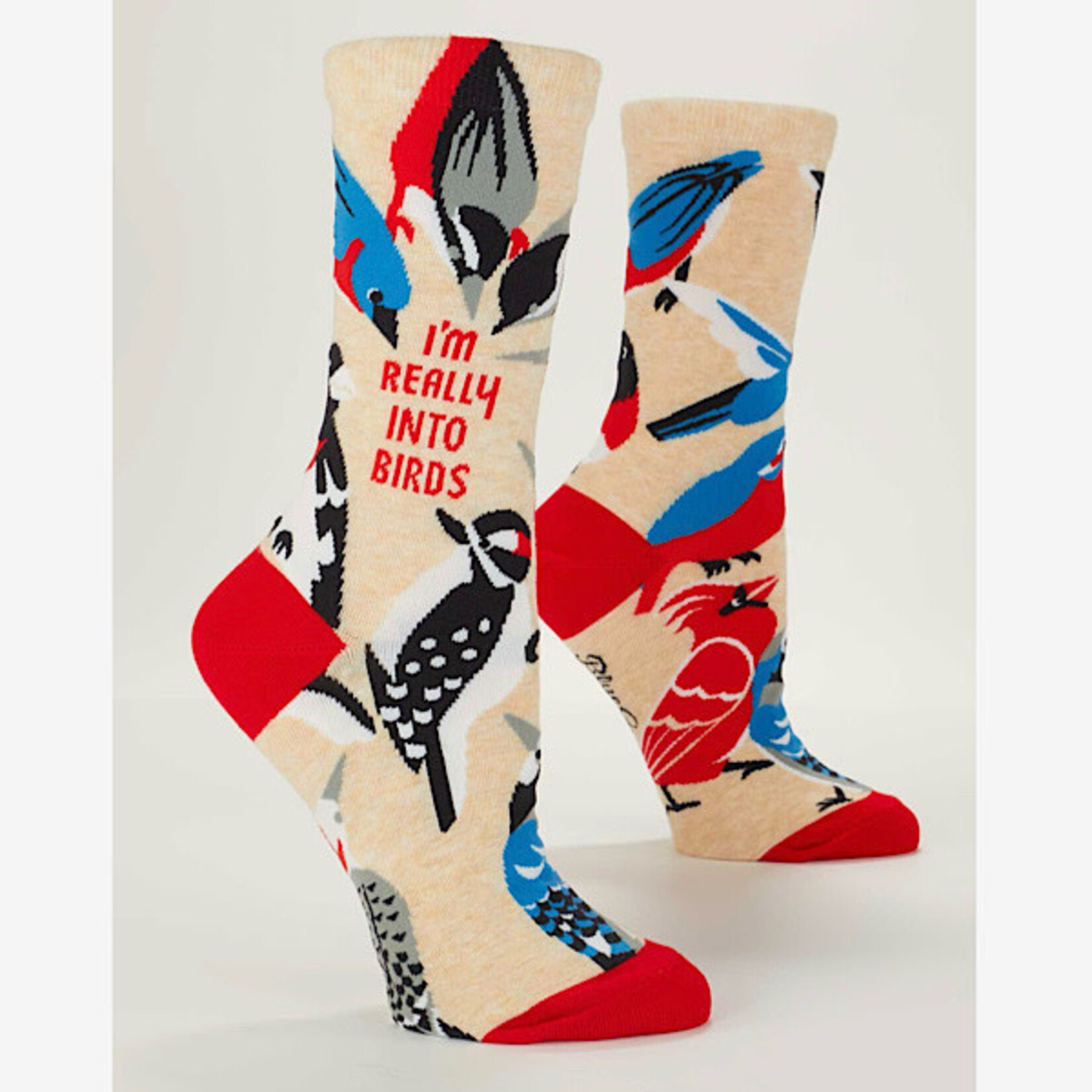 Socks (Womens) (Crew) - I’m Really Into Birds